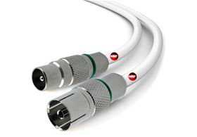 6,8mm Coax with IEC Connectors (Male-Female) 