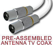 Cable Antena TV M/H 75 Ohms 5 mtrs 23-0820 m/h